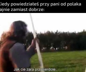 Ja ci zaraz dam fajnie!