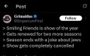 Internet wrze od teorii na temat zakończenia Smiling Friends