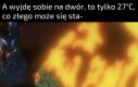 No, trochę pali