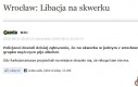 Wrocław: Libacja na skwerku
