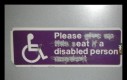 Proszę jeść niepełnosprawnych