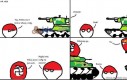 PolandBall i i jego czołg