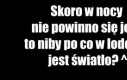 Światełko w lodówce