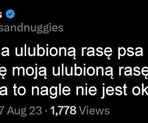 Nigdy tego nie zrozumiem