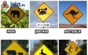 Specyficzne znaki drogowe