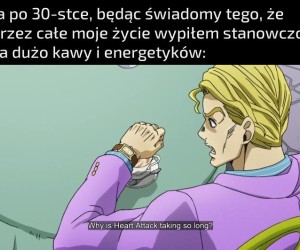 No to co? Jeszcze jedna kawa? Popiję Red Bullem dla smaku