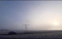 Antonow AN225 przecina idealnie mgłę