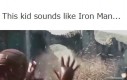 Dziecko brzmi jak reaktor łukowy Iron Mana
