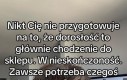 Dorosłość to zakupy