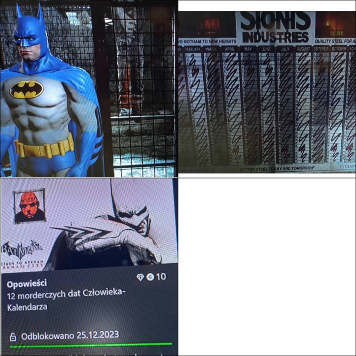 Calendar-Man w Batman Arkham City pokonany
