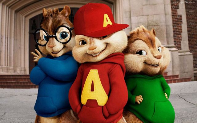 heh :) alvin i wiewiórki :P