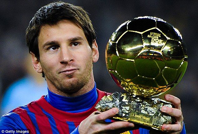 Messi i piłeczka