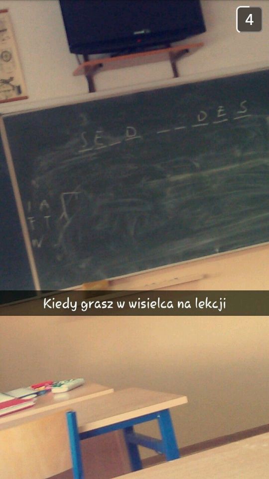 Takie mam śmieszki w klasie