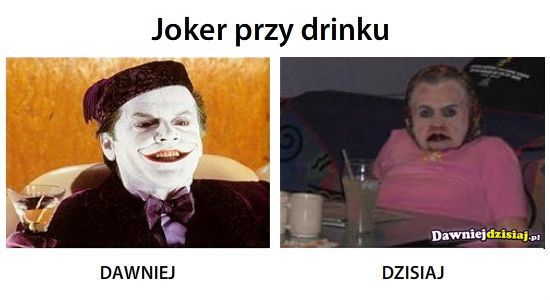 Joker przy drinku