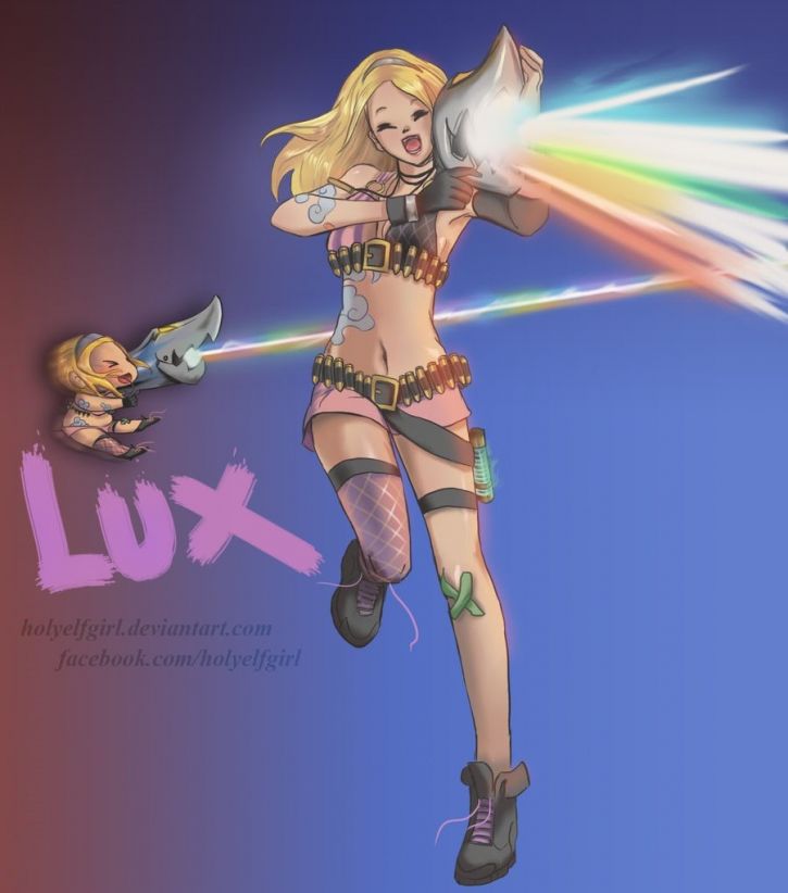 Lux jako Jinx xd <3