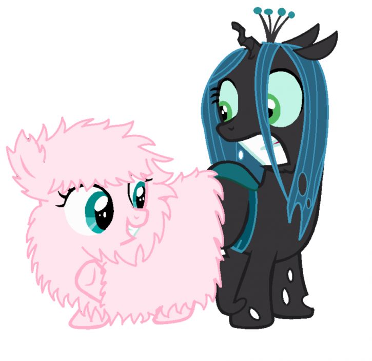 Chrysalis+Fluffle Puff= ♥