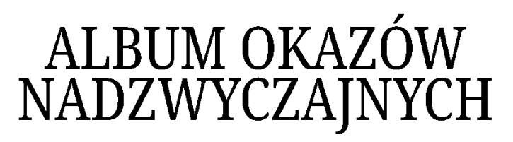 Album Okazów Nadzwyczajnych