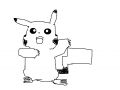 Mój rysunkowy Pikachu