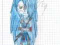 Blue Sky jako Lara Croft...