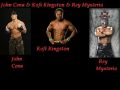 John Cena & Kofi Kingston & Rey Mysterio