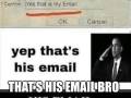 Jego email