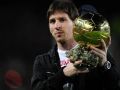 Messi ze złotą piłką