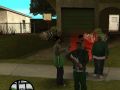 CJ z gangiem Orange Grove Street Familes