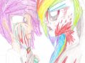 Rainbow Dash i Scootallo (Raigow Fucztory .-.)