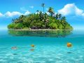 tropical island
