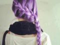 Fioletowe włosy