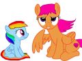 Scootalo & Rainbowdash \ Age master