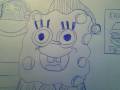 spongebob w piżamce