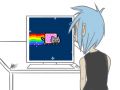 2D + Nyan Cat