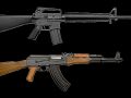 M16 i Ak 47