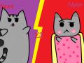 Pusheen VS Nyan Cat