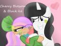 Cherry Blossom & Black Ice (pony)