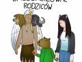 Saszeta ze szczęśliwą rodzinką