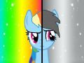 Rainbow i Grey...