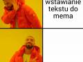 Wstawianie tekstu w tytuł