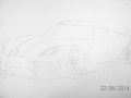 Koenigsegg Agera - szkic