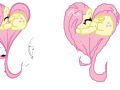 Fluttershy heart pony